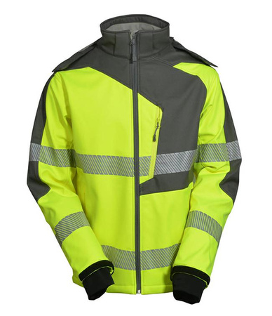 BETA KURTKA SOFTSHELL OSTRZ.ŻÓŁ.-GRAN.XL