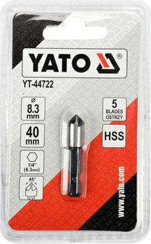 YATO POGŁĘBIACZ DO METALU  8,3mm HEX