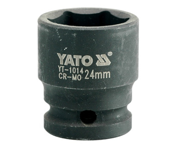 YATO NASADKA UDAROWA  6-KĄTNA   1/2"  KRÓTKA 24mm