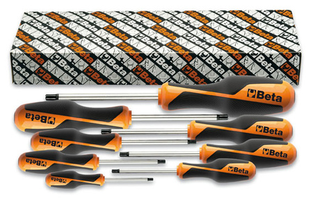 BETA WKRĘTAK Z KOŃCÓWKĄ TRZPIENIOWĄ SZEŚCIOKĄTNĄ 1,5-8mm - KOMPLET 8szt.
