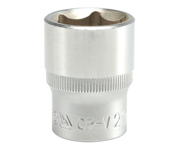 YATO NASADKA  6-KĄTNA  1/2"  KRÓTKA 21mm