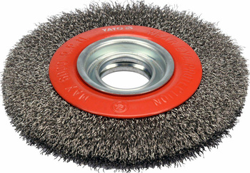 YATO SZCZOTKA TARCZOWA 150x32mm INOX