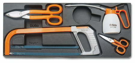 BETA ZESTAW NARZ.9szt.WE WKŁ.Z TWORZYWA