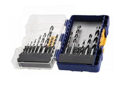 IRWIN ZESTAW 15szt. WIERTEŁ W KASETCE