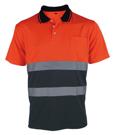 BETA KOSZULKA POLO ODBLASK.POM-GRAN.  XL