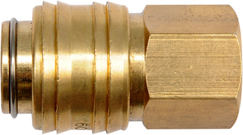 YATO SZYBKOZŁĄCZKA ŻEŃSKA GWINT WEWNĘTRZNY 3/8" MOSIĄDZ   24093