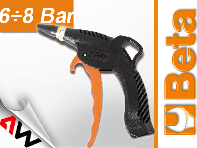 BETA PISTOLET DO PRZEDMUCHIWANIA Z GUMOWĄ DYSZĄ 1949BC