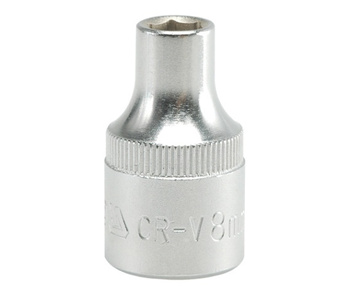 YATO NASADKA  6-KĄTNA  1/2"  KRÓTKA  8mm