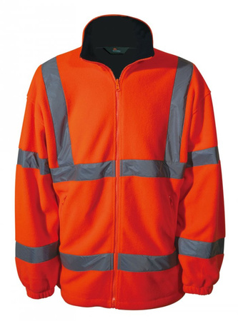 BETA KURTKA POLAROWA OSTRZEGAWCZA POMARAŃCZOWA - ROZMIAR L