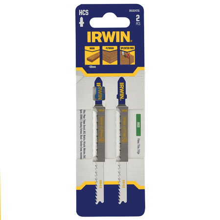 IRWIN BRZESZCZOT HSS DO WYRZYNARKI / TYP T / DREWNO drobne zęby <20mm i sklejki /2szt.