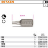 BETA KOŃCÓWKA WKRĘTAKOWA PROFIL XZN / SPLINE M10 x 30mm 10mm