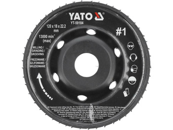 YATO FREZ TARNIK PEŁNY WYPUKŁY 120x18 NR1