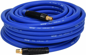 YATO PRZEWÓD / WĄŻ PNEUMATYCZNY HYBRYDOWY 3/8" 20m KOŃCÓWKI G1/4"