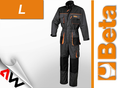 BETA KOMBINEZON ROBOCZY EASY T/C 260g SZARY 7905E – ROZMIAR L