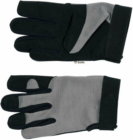 YATO RĘKAWICE ROBOCZE Z SYNTETYCZNEJ SKÓRY AMARA OBSŁUGA SMARTFONA ROZM. 8