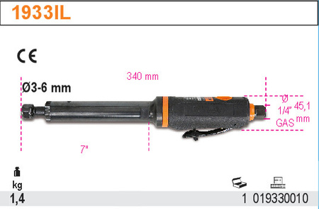 BETA SZLIFIERKA PROSTA PNEUMATYCZNA DŁUGA 1933IL
