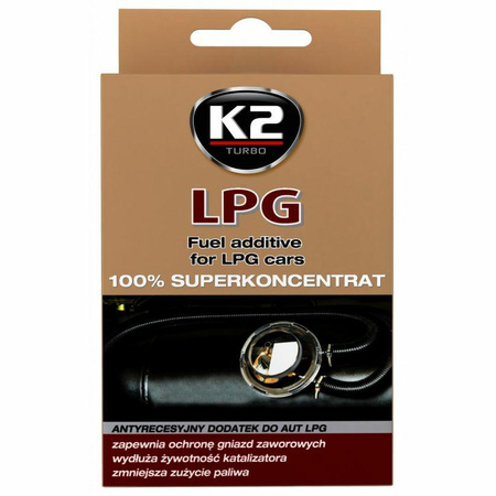 K2 DODATEK DO PALIWA,CHRONIĄCY SILNIKI ZASILANE LPG. LPG 50 50ML