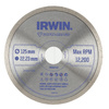 IRWIN TARCZA DIAMENTOWA 125mm x 22,23mm / PEŁNA do płytek podłogowych i ściennych