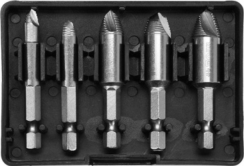 YATO ZESTAW DO WYKRĘCANIA ZERWA ŚRUB 5szt.