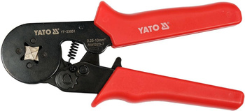 YATO SZCZYPCE DO ZACISKANIA KONEKTORÓW TULEJOWYCH