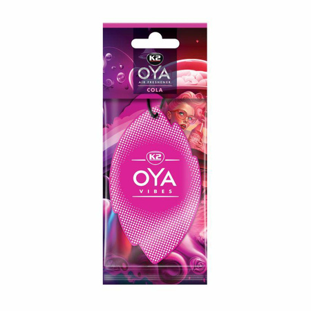 K2 OYA VIBES COLA ZAPACH SAMOCHDOWY ZAWIESZKA