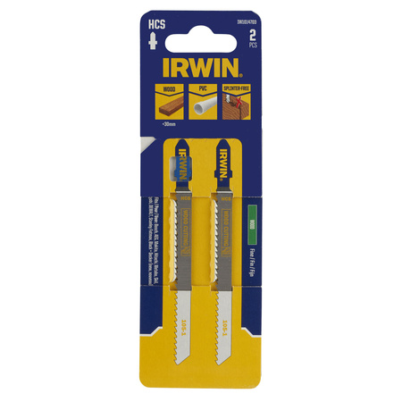 IRWIN BRZESZCZOT HSS DO WYRZYNARKI / TYP T / DREWNO drobne zęby <30mm /2szt.