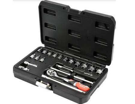 YATO ZESTAW  KLUCZY 1/4" 20 elem. 14491