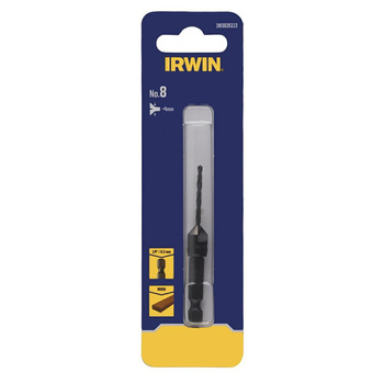 IRWIN WIERTŁO DO METALU Z POGŁĘBIACZEM HEX 1/4" 4/8mm