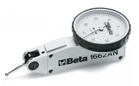 BETA CZUJNIK ZEGAROWY Z RUCHOMYM TRZPIENIEM POMIAROWYM 0-0,8mm
