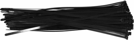 YATO OPASKA PLASTIKOWA SAMOZACISKOWA CZARNA  7,6*500 /50szt