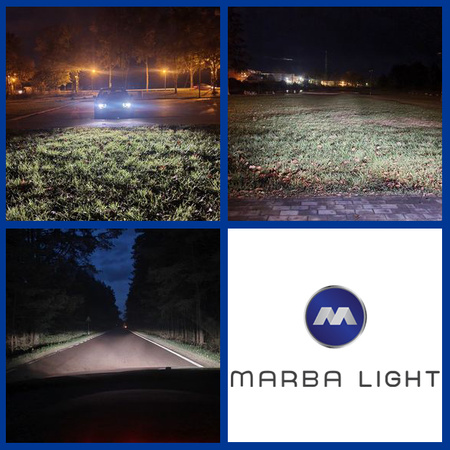 ŻARÓWKI MARBA LIGHT WHITE EFFECT H7 100W 12V W5W