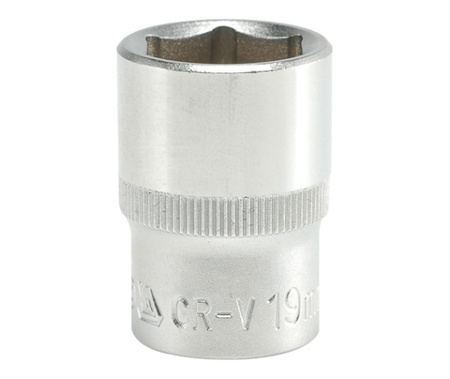 YATO NASADKA 6-KĄTNA 1/2" KRÓTKA 19mm