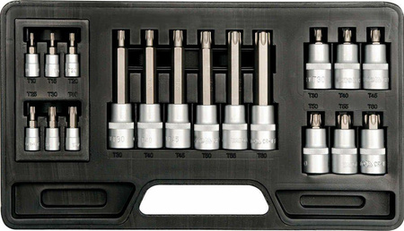 YATO KLUCZE TRZPIENIOWE 18el.TORX T10-T60 mm