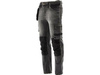 YATO SPODNIE ROBOCZE STRETCH JEANS STEEL GREY ROZM.XL