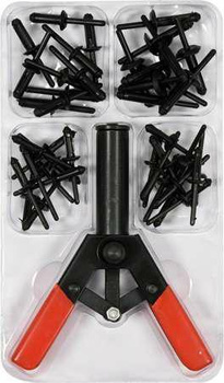 YATO NITOWNICA DO NITÓW PLASTIKOWYCH kpl. 41el.