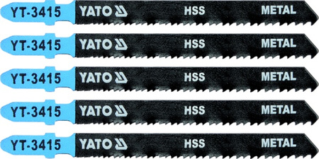 YATO BRZESZCZOT DO WYRZYNARKI 5szt. METAL TYP T           3415