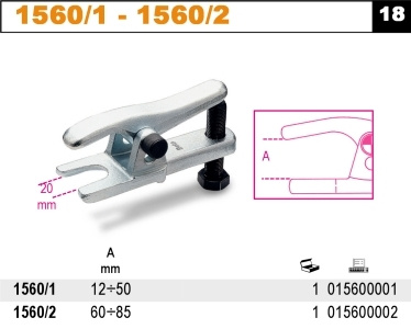 BETA ŚCIĄGACZ DO PRZEGUBÓW KULOWYCH 1560/2