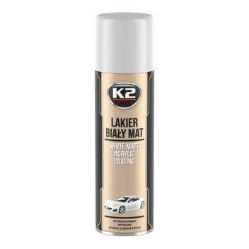 K2 LAKIER AKRYLOWY BIAŁY MATT 500ML
