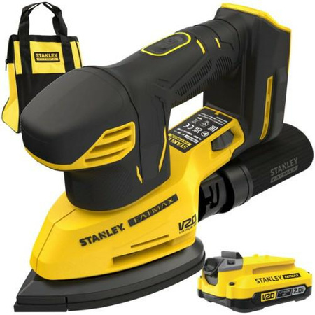 ST SZLIFIERKA DELTA V20 SFMCW221D1S BL 1x2,0Ah