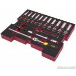 STANLEY ZESTAW KLUCZY  48el.  1/4" DO T-STACK