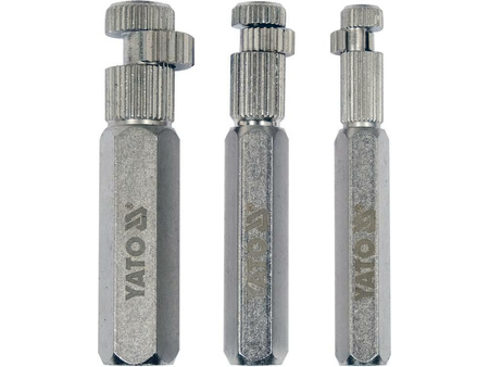 YATO ZESTAW DO WYKRĘCANIA NYPLI 3/8" 1/2" 3/4"