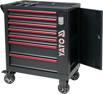 YATO SZAFKA SERWISOWA 7 SZUFLAD LED LOGO