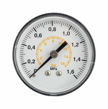 AWTOOLS MANOMETR PNEUMATYCZNY 1/4" 16BAR, DO POWIETRZA