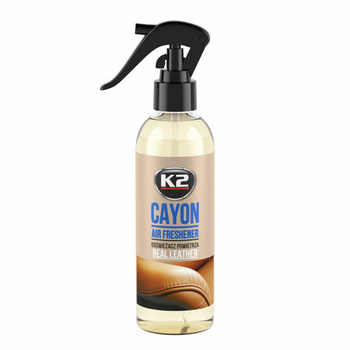 K2 ODŚWIEŻACZ POWIETRZA. DEOCAR REAL LEATHER 250ML