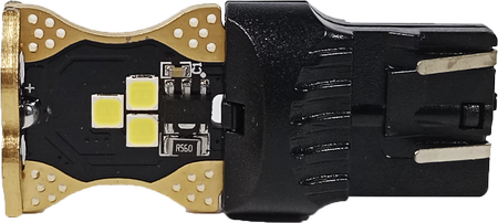 Żarówki W21/5W LED 9 LED 9-24V MLEC Biała 6000k