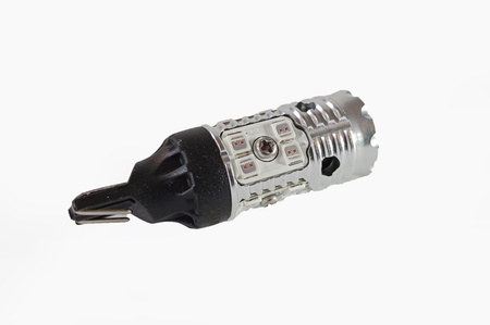 Żarówka W16W LED CZERWONA ML16CANR MEGA JASNA