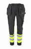 AWTOOLS SPODNIE ROBOCZE KIESZENIE MONTERSKIE T3/ ODBLASKOWE/ XXL