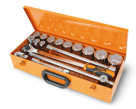 BETA ZESTAW NASADEK 6-KATNYCH 3/4" + AKCESORIA 17 elem. /928A/C12