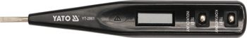 YATO PRÓBNIK NAPIĘCIA 12-250V LCD  2861