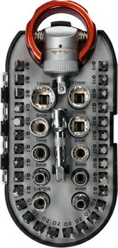 YATO ZESTAW KOŃCÓWEK ŚRUBOKRĘTOWYCH I NASADEK 40szt.